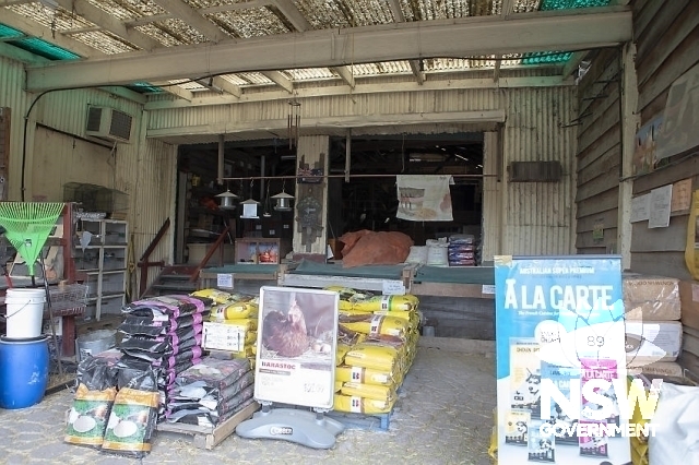 Carlingford Produce Store - Truck loading dock.