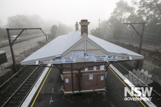 Faulconbridge Railway Station Group - Station building south elevation