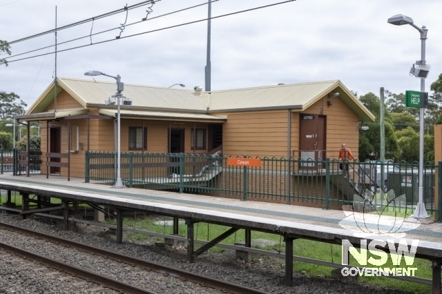 Cowan Railway Station Group - Platform 2 building, relay room at back