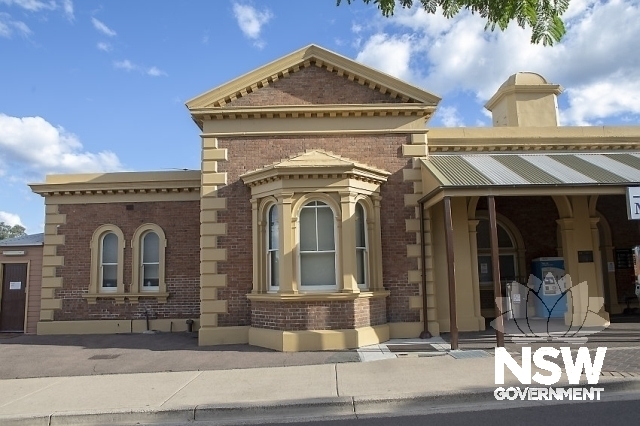 Maitland Railway Precinct - Station building from the approach side