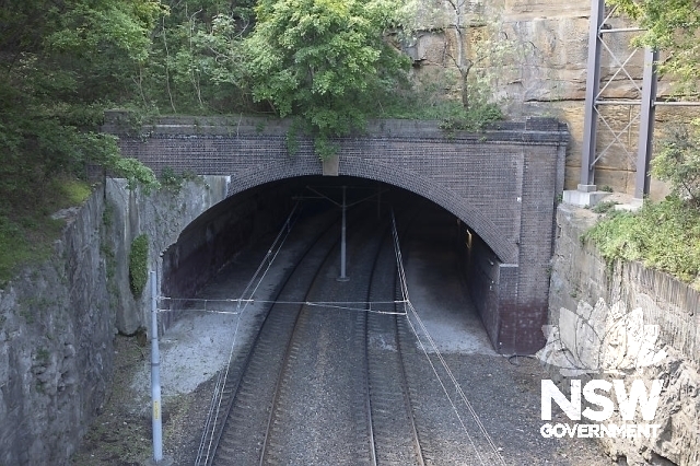 Pyrmont Railway Cuttings, Tunnel exit, Jones Street, Pyrmont.