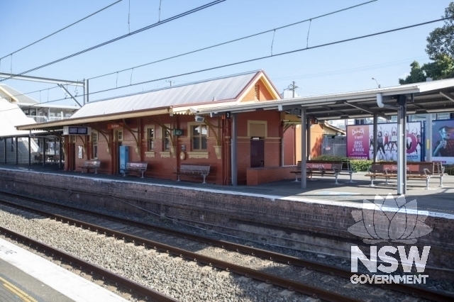 Rockdale Railway Station Group - Platform 3 from the North