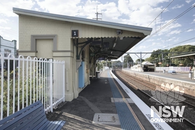 Banksia Railway Station - Platform 1 building