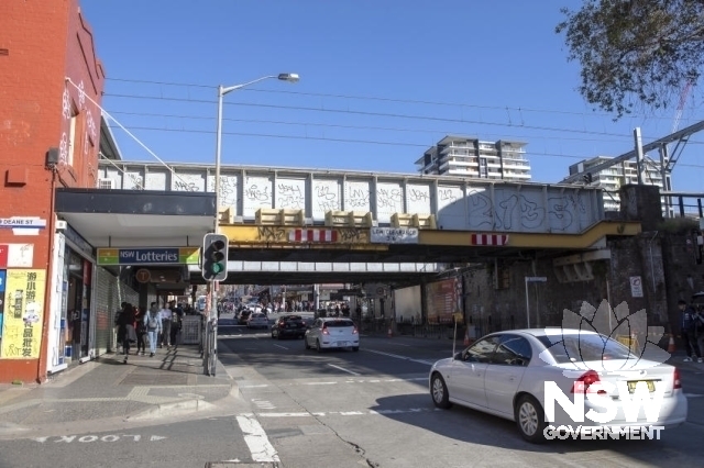 Burwood Railway Parcel's Office and Underbridge - Underbridge, western elevation.