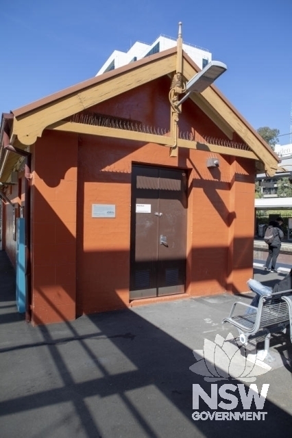 Parramatta Railway Station Group - Relay room from west end, Platform 2/3