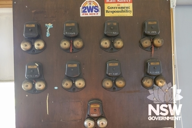 Newnes Junction Signal Box - Signal Box bells