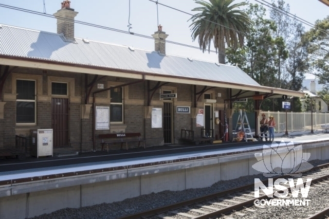 Bulli Railway Station Group - Platform 1 Northern end.