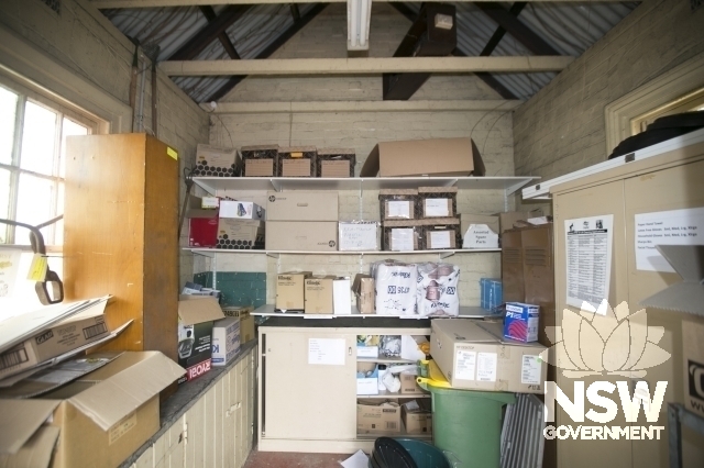 Lawson Railway Station - Out of Shed interior