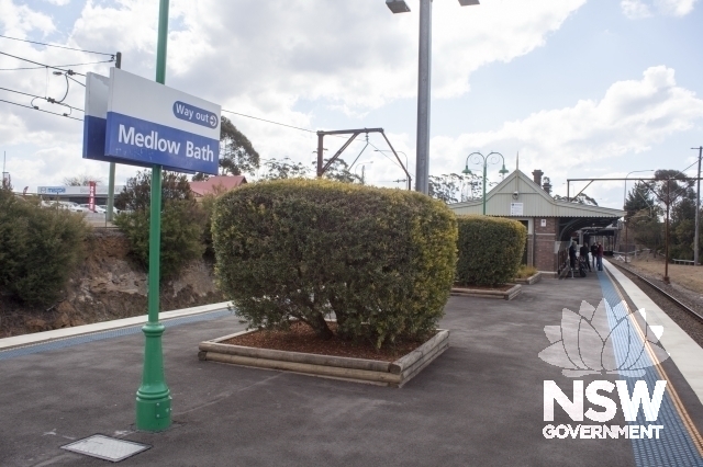 Medlow Bath Railway Station Group - Platform and station building