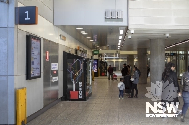 Parramatta Railway Station Group - The subway concourse.