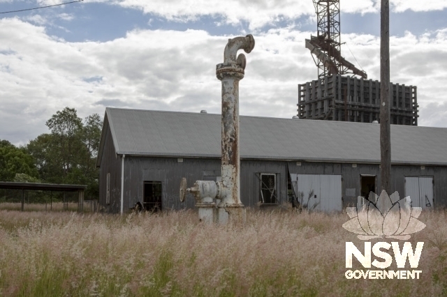 Casino Railway Precinct and Locomotive Depot - Water cloumn