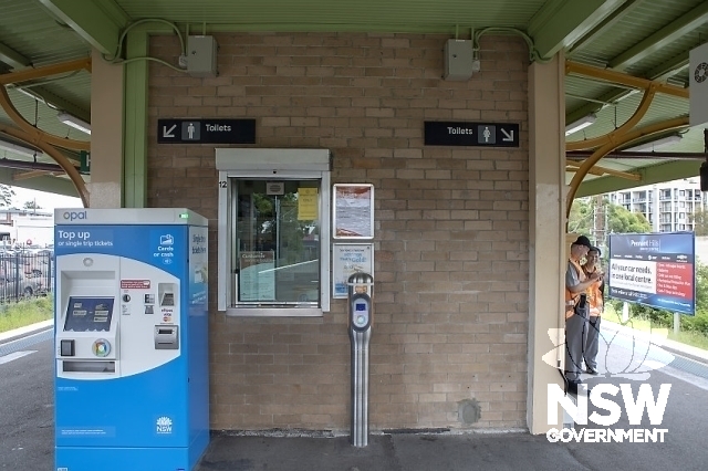 Waitara Railway Station Group - Ticket window