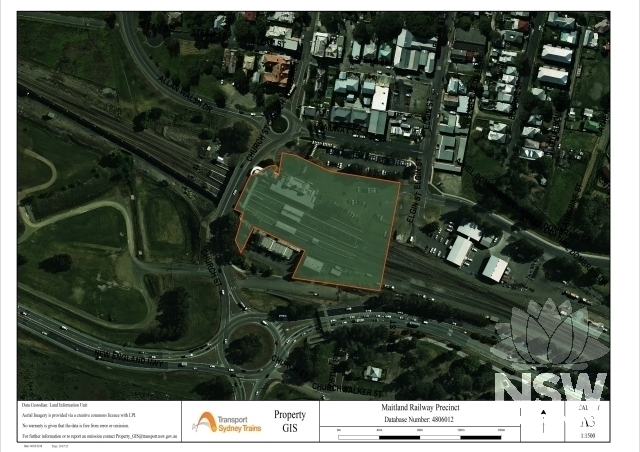 Maitland Railway Precinct Curtilage Plan