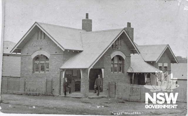 Historic photograph of West Wallsend Post Office