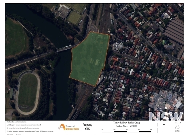 Tempe Railway Station Group Curtilage Plan