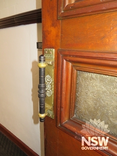 Building A: Original door furniture