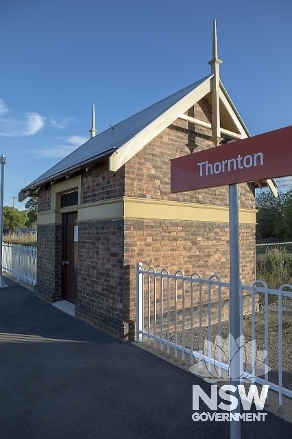 Thornton Railway Station - Out of Shed on Platform 1