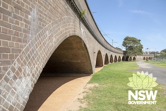 Glebe Viaducts (Jubilee Park/ Wentworth Park) - Wentworth Park, eastern end.