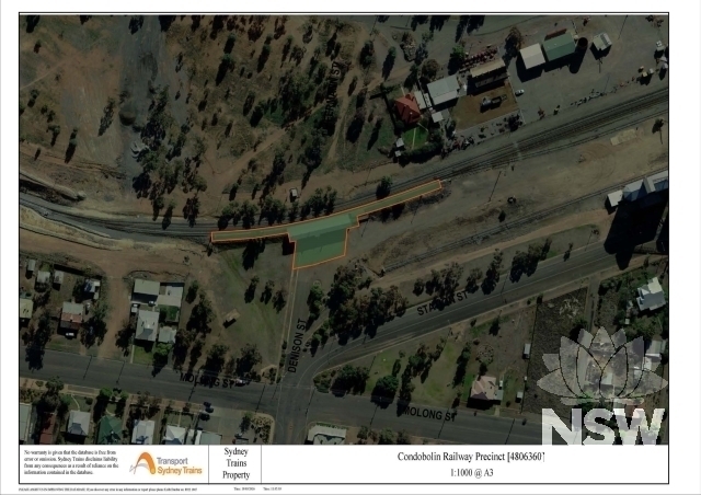 Condobolin Railway Precinct Heritage Curtilage Plan