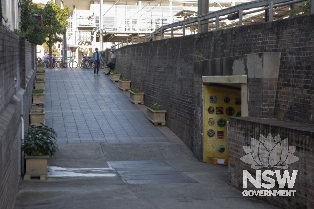 Ashfield Railway Station Group - Northern entrance to the pedestrian subway.