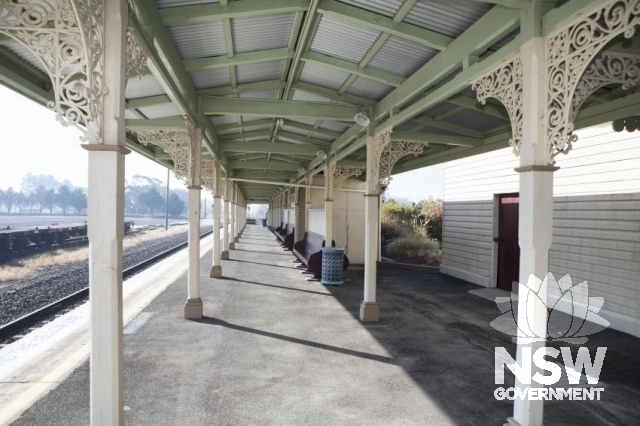 Blayney Railway Station - Platform Canopy
