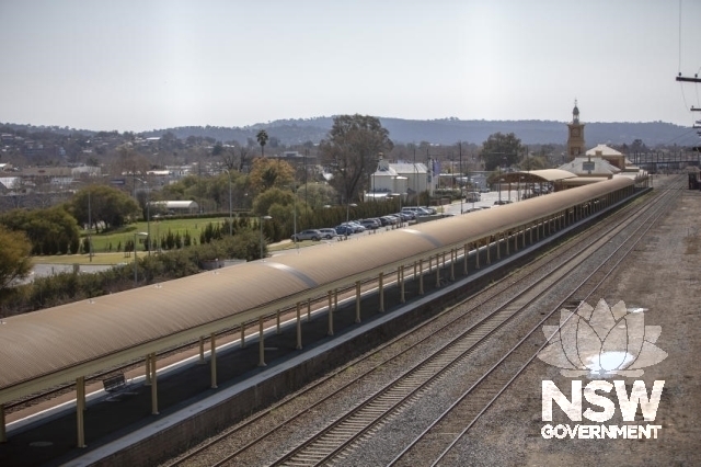 Albury Railway Precinct - Long awning to station building
