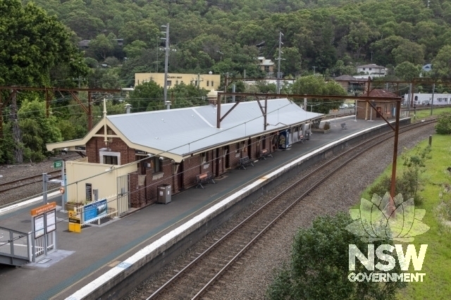 Hawkesbury River Railway Station Group - Platform 2 looking south.