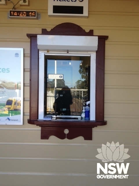 Gordon Railway Station Group (2015) - ticket window