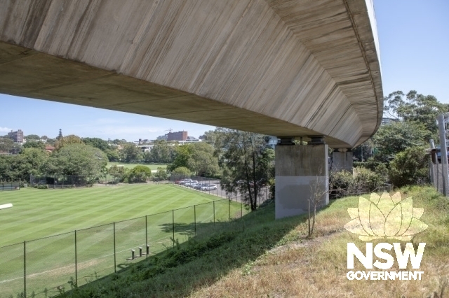 Edgecliff (Rushcutters Bay) Viaduct - Span at Rushcutters Bay.