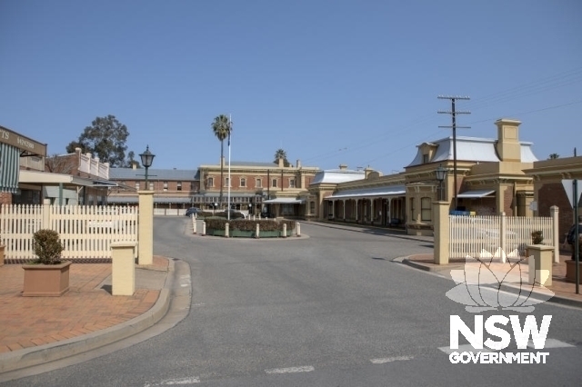 Junee Railway Precinct - Gates to the railway precinct