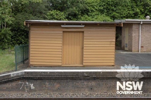 Bowral Railway Station Group - Goods shed and the platform face.