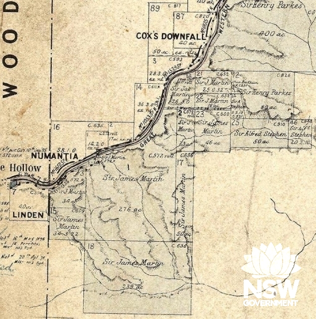 Regional Charting Maps, Parish Map, Parish of Magdala, 1909.