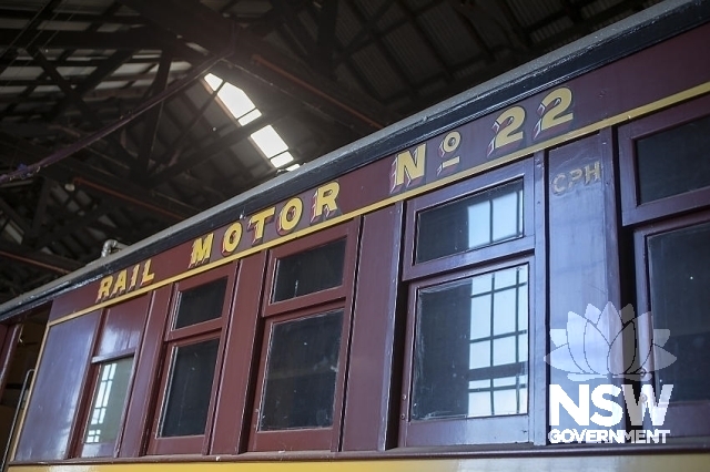 Cooma Railway Precinct - Rail Motor No 22