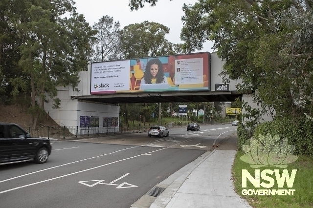 Mascot (Robey Street) Underbridge - Southern approach.