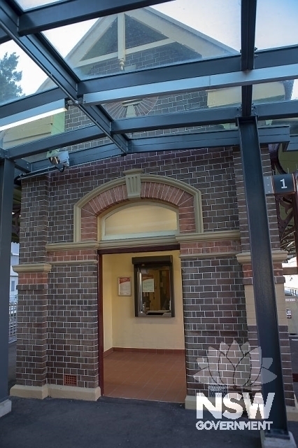 Marrickville Railway Station Group - Platform 1 western elevation and ticket office