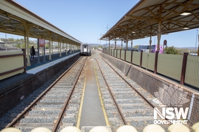 Albury Railway Precinct - Back platform