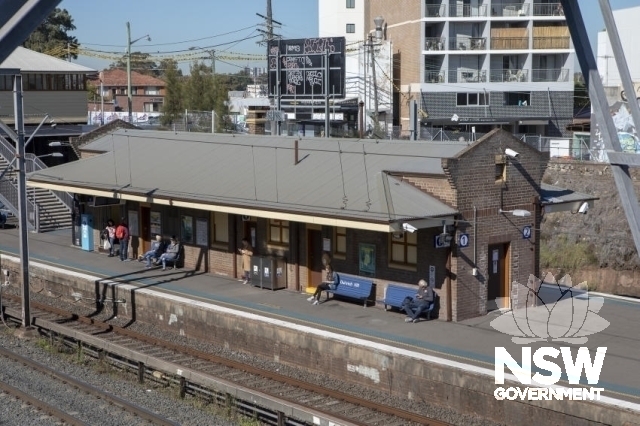 Dulwich Hill Railway Station Group - Platform building, northern and west elevations.