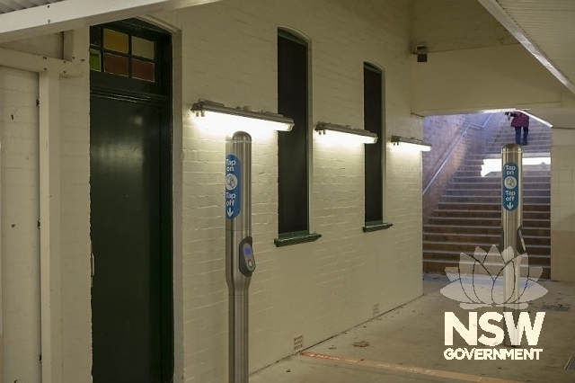 Beecroft Railway Station - Former subway with ticket windows.