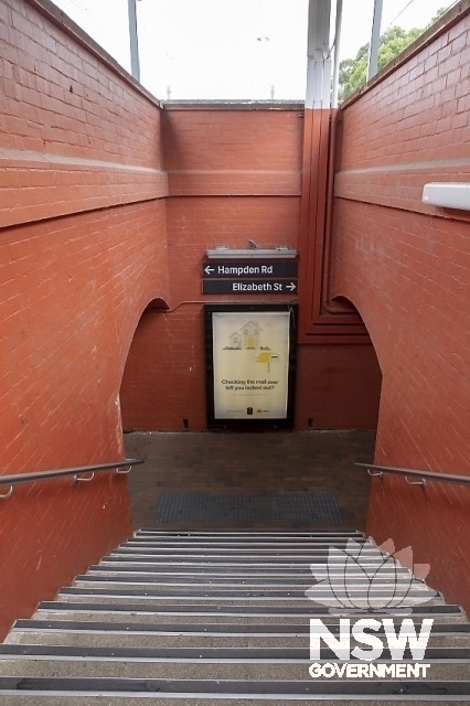 Artarmon Railway Station Group - subway tunnel.