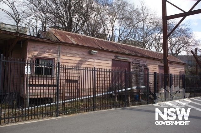 Katoomba Railway Station and Yard Group - Goods shed
