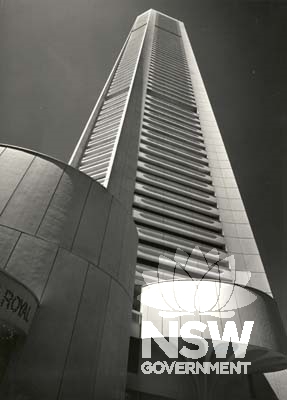 King Street level view of MLC Centre in 1979