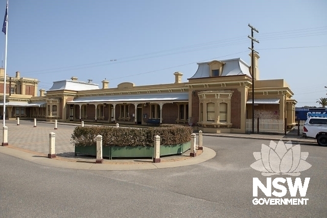 Junee Railway Precinct - Station Building approach side