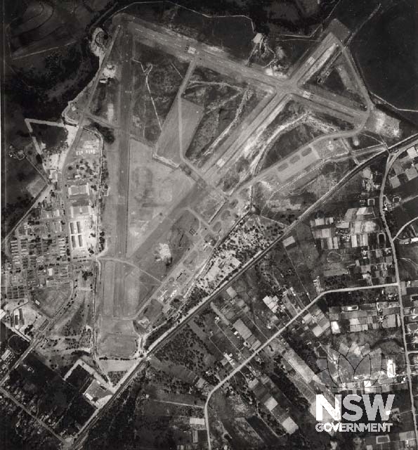 HMAS Nirimba, aerial photograph, nd