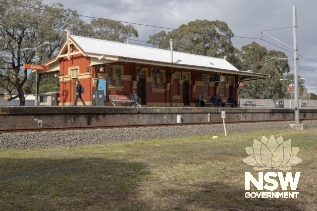 Carramar Railway Station Group -  Platform 1 building from Carramar ave.