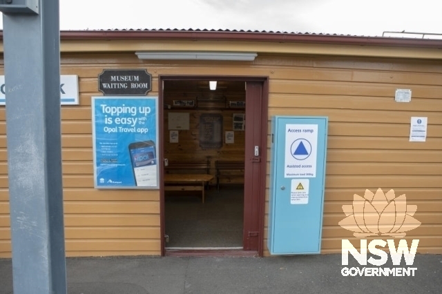 Albion Park Railway Station Group - Out-Of-Room, museum entrance