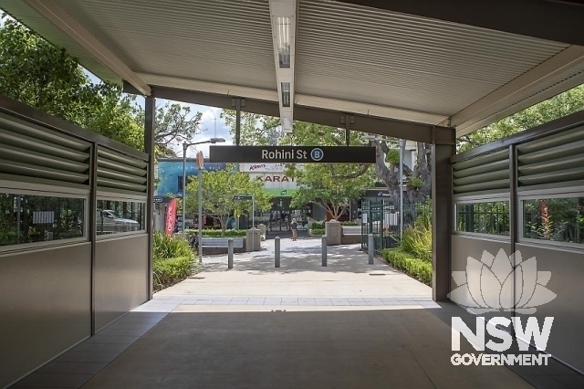 Turramurra Railway Station Group - Exit to Rohini Street