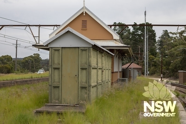 Newnes Junction Signal Box - The concrete clad relay room