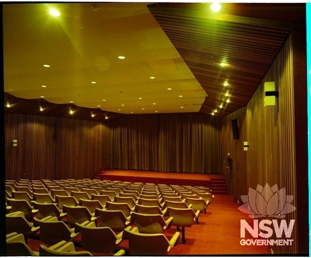 RAN apprentice school (Block T1 lecture theatre interior), nd