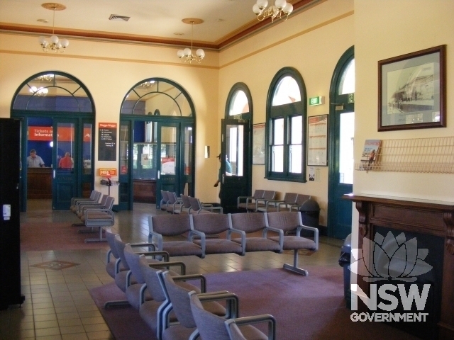 Wagga Wagga Railway Station - Waiting Room Interior