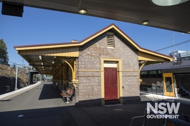 Epping Railway Station Group - Station building Northern elevation.